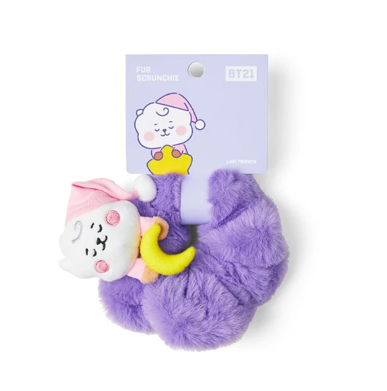 BT21 OFFICIAL BABY FUR SCRUNCHIE 7 BT21 OFFICIAL BABY FUR SCRUNCHIE